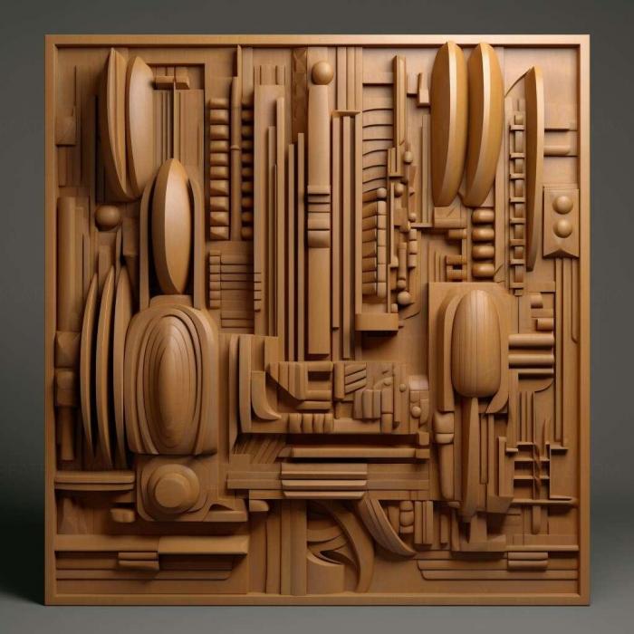 نموذج ثلاثي الأبعاد لآلة CNC 3D Art 